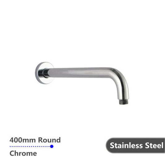 Round Chrome Stainless Steel Wall Mounted Shower Arm 400mm  Shower Arm