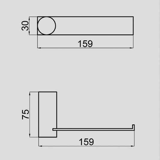 VIVO Toilet Roll Holder