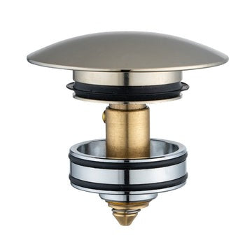 Brushed Nickel Pop Up Waste Universal