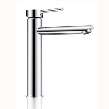 Lucid Pin Round Tall Basin Mixer  Bathroom Basin Mixer