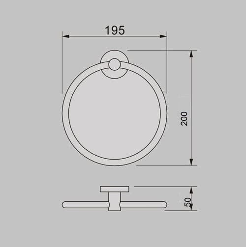 TIARA Towel Ring Accessories