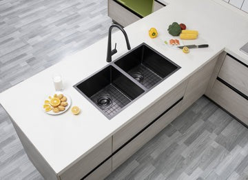 Hand-Made Double Bowl Kitchen Sink