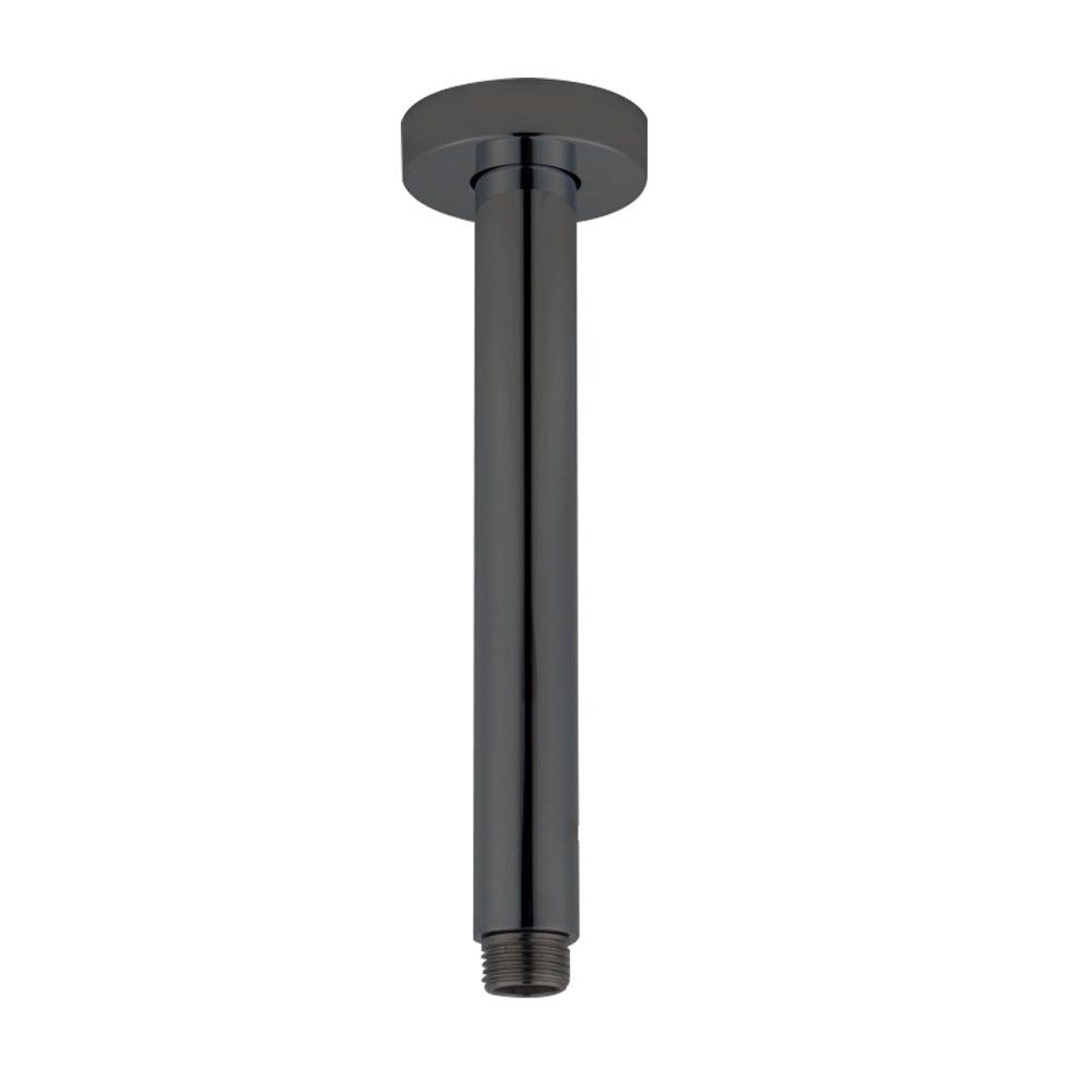 Pentro Gun Metal Grey Round Ceiling Shower arm 200mm Shower Arm