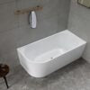 Victor 1500mm Right Hand Corner Freestanding Bathtub – overflow option Bathtub