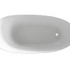BERTON 1700 Free Standing Bathtub White Bathtub