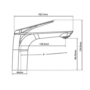 AU Basin Mixer  Bathroom Basin Mixer