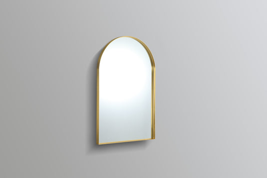 Arch Gold Framed Mirror 600x900mm