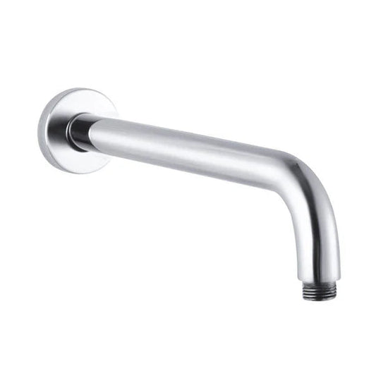 Round Brushed Nickel Stainless Steel Wall Mounted Shower Arm 400mm  Shower Arm