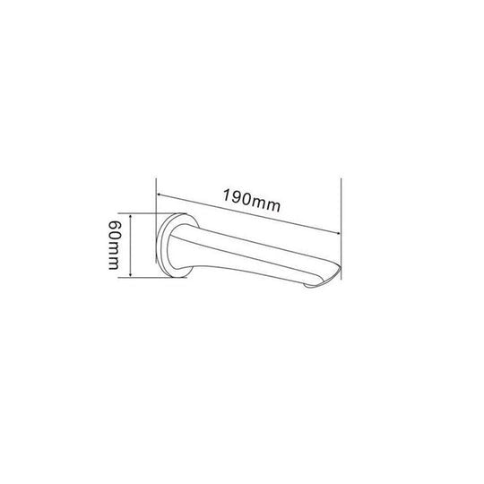 NORICO BELLINO Bath Spout Bathroom Basin Mixer