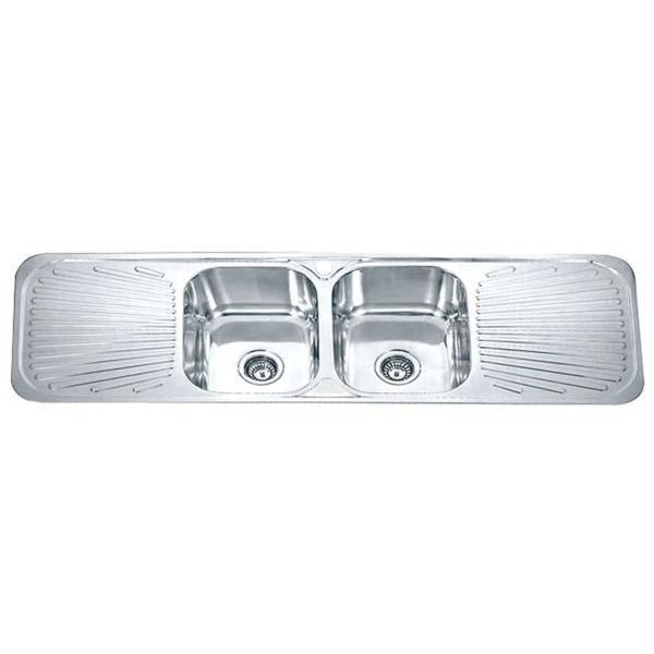 DANTE Double Bowl Sink and Drainer Kitchen Sink