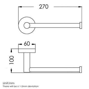 Lucid Pin Series Towel Hook Ring