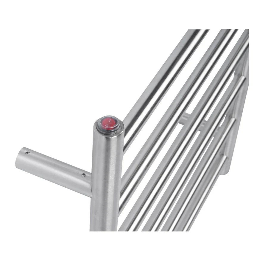 Round Electric Heated Towel Rack 6 Bars