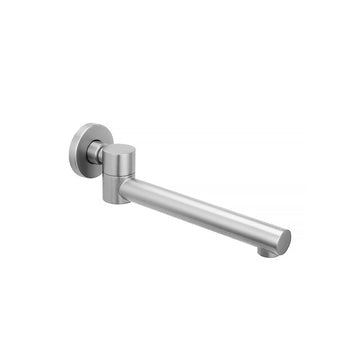 LUCID Pin Round Bathtub/Basin Swivel Wall Spout