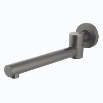 LUCID Pin Round Bathtub/Basin Swivel Wall Spout