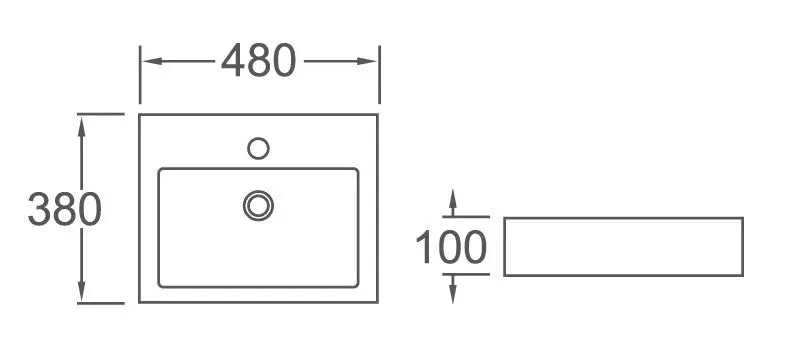 LUCCI Above Counter Basin