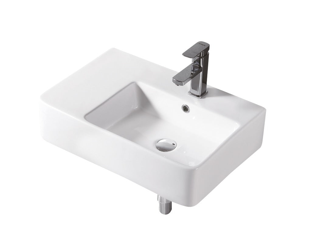 URBANO Wall Hung Basin - Left or Right Hand Bowl Available