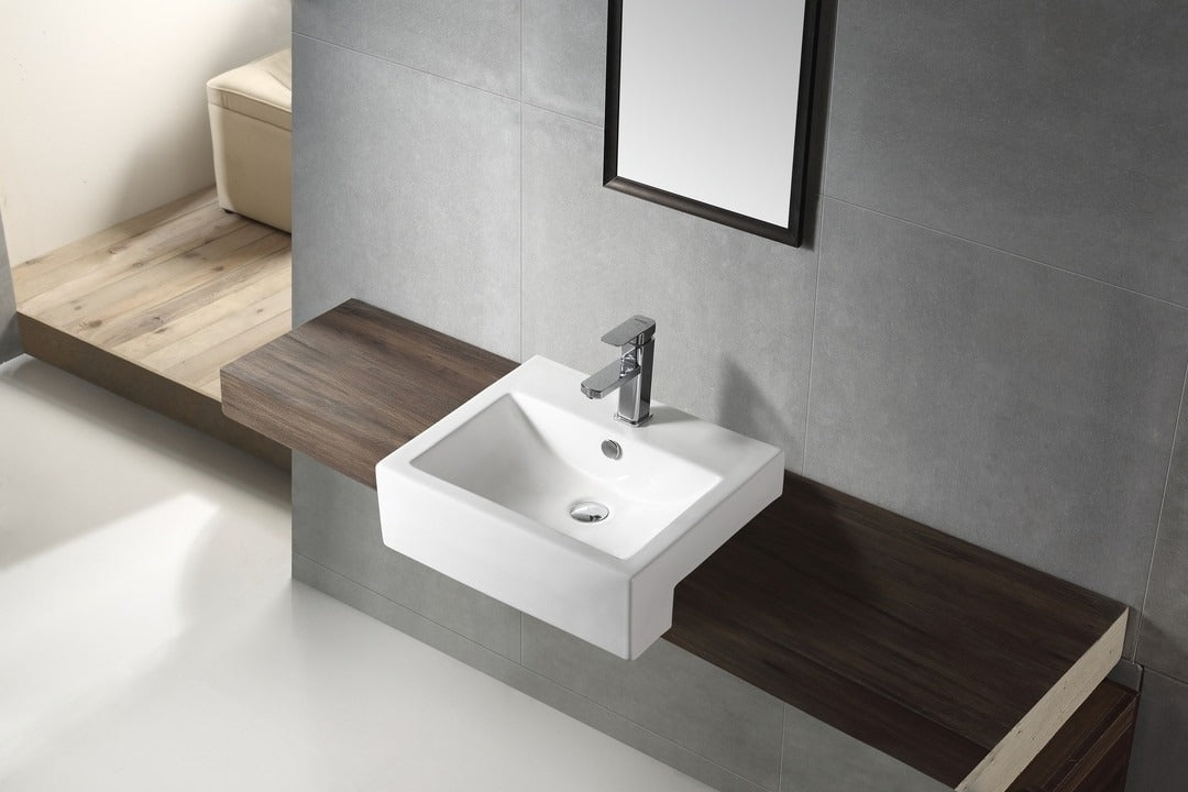 FABBRIS-II Semi-Recess Basin