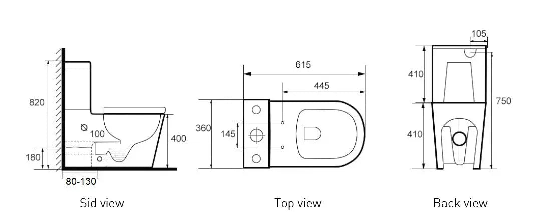 JAMIE-II Toilet Suite