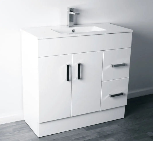 FINO Vanity Free Standing - 900mm with Ceramic Top