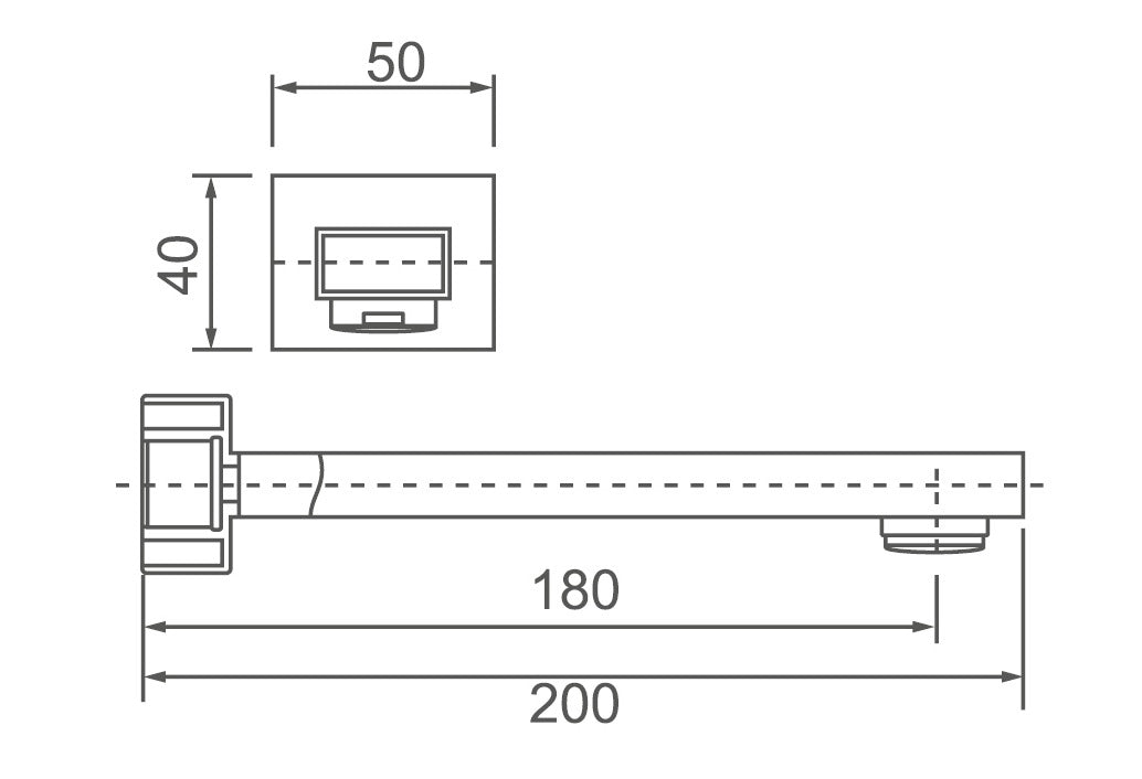 ACQUA Fixed Bath Spout