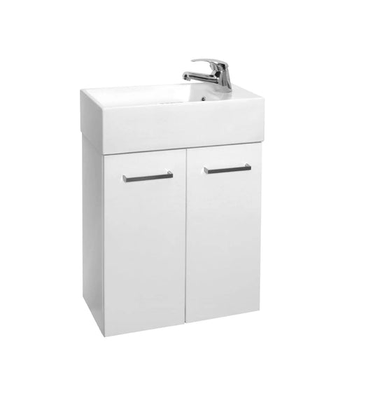 TINY - Wall Hung Vanity 500mm- Ceramic Top