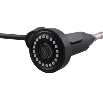 Tall Spring Black Pull Out Kitchen Sink Mixer Tap Kitchen Mixer