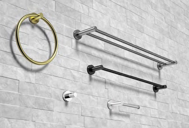 JESS 75cm Double Towel Rail Accessories