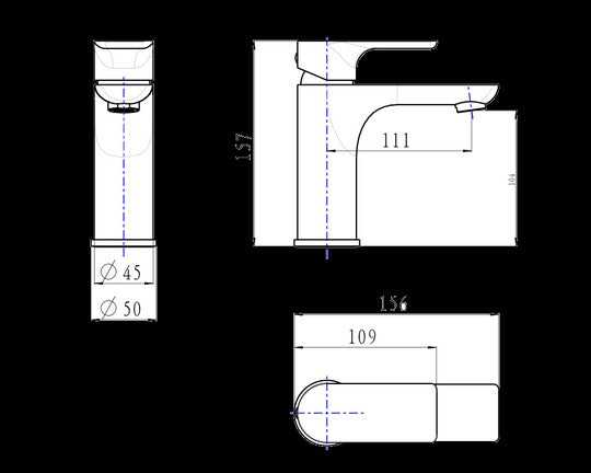 VOG Series Basin Mixer Tap Bathroom Basin Mixer
