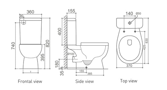 STYLO Toilet Suite