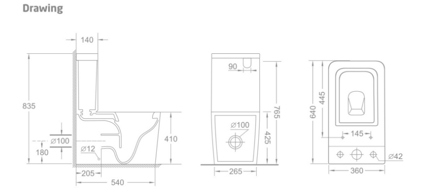 ACQUA-II Toilet Suite