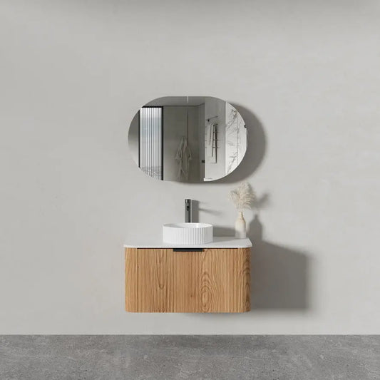 STELLA Wall Hung Vanity - in 3 Sizes with Stone Top