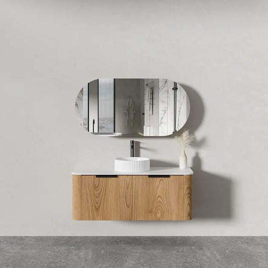 STELLA Wall Hung Vanity - in 3 Sizes with Stone Top