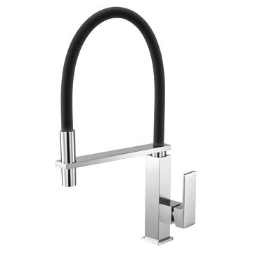 Brushed Nickel Kitchen Sink Mixer Tap  Kitchen Mixer