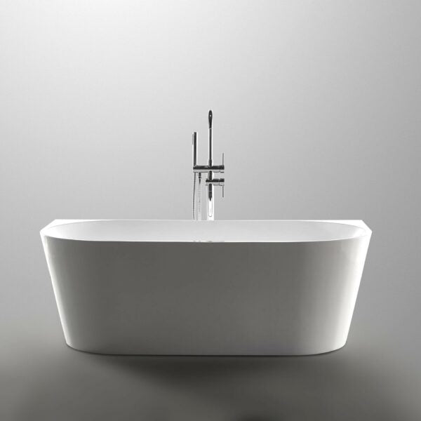 ROYAL 1700mm Back to Wall Freestanding Bath Tub Bathtub