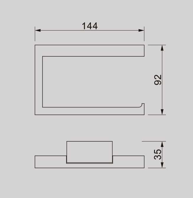 ACQUA Toilet Roll Holder Accessories