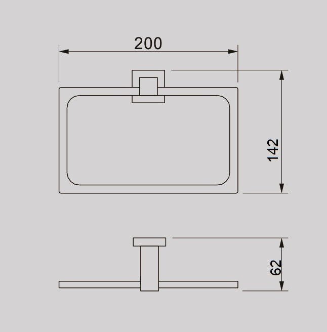QUBI Towel Ring