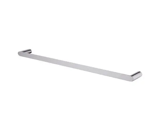 RUSHY Brushed Nickel Single Towel Rail - 600mm , 800mm