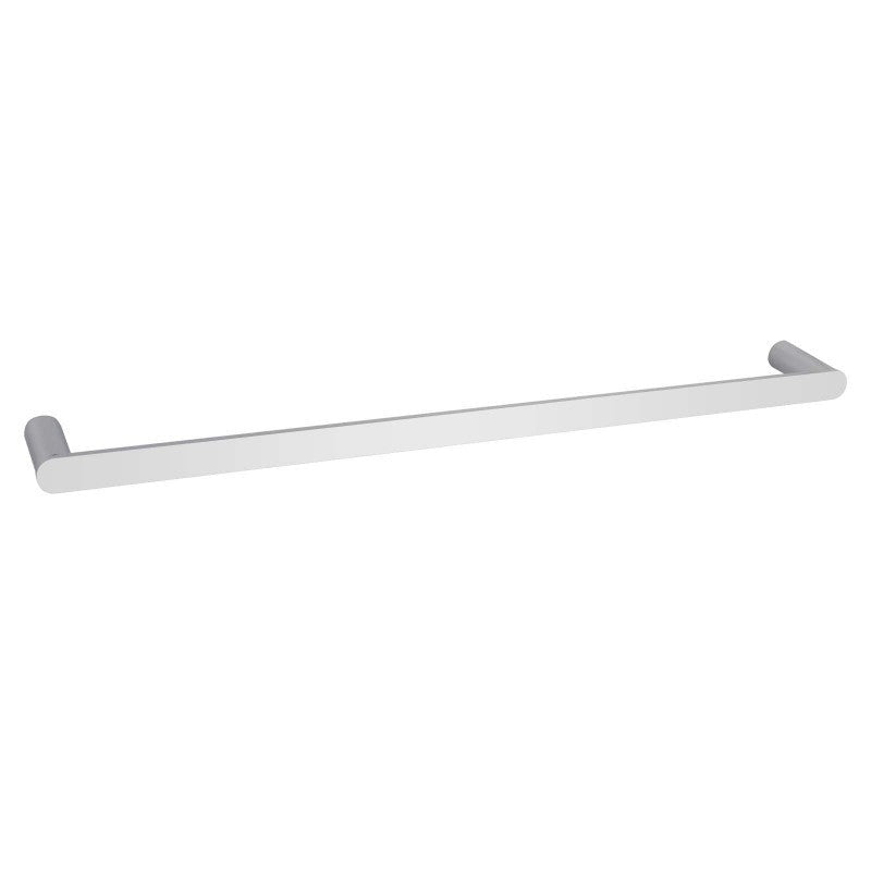 RUSHY Chrome Single Towel Rail - 600mm, 800mm