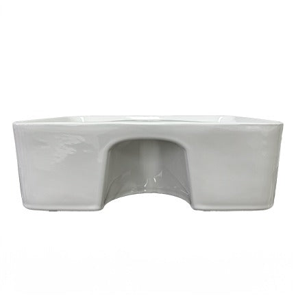 BA460 — Above Counter Basin - Sleek Rectangular Design with Soft Edges