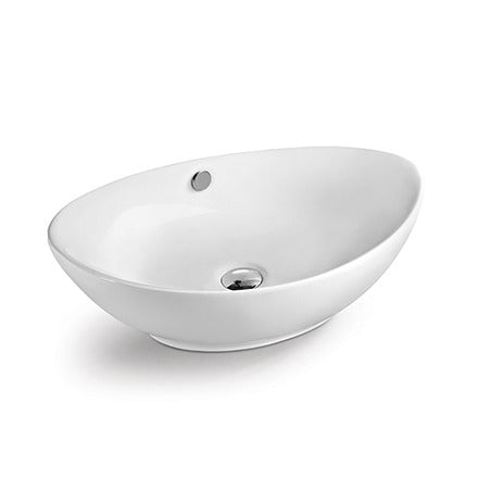 BA540 — Above Counter Basin - Aesthetic and Timeless Oval Design