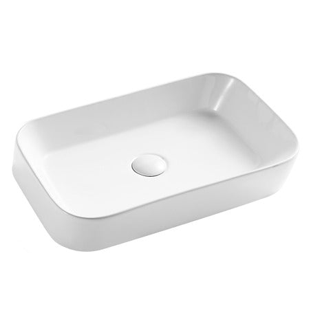 BA720 — Rectangular Above Counter Basin with Soft Edges