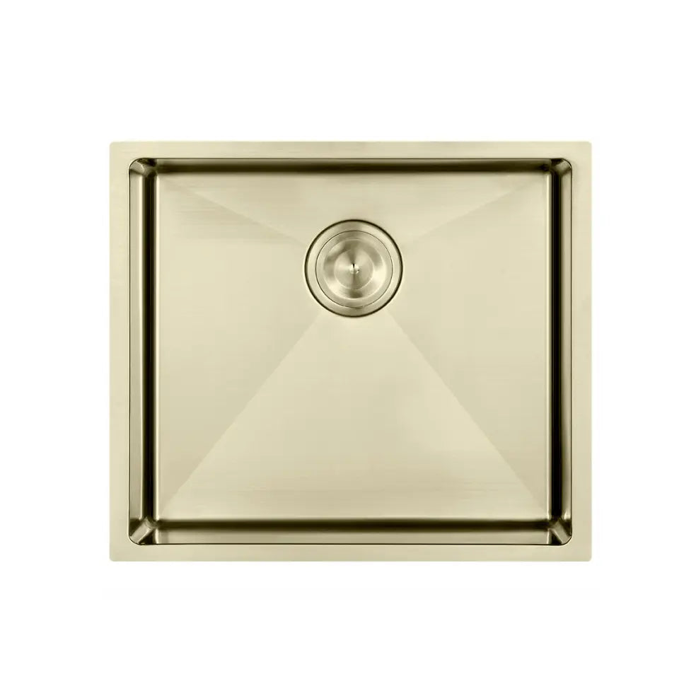 Atlas Single Bowl Kitchen Sink in Champagne Gold - Handmade 550x450x250mm
