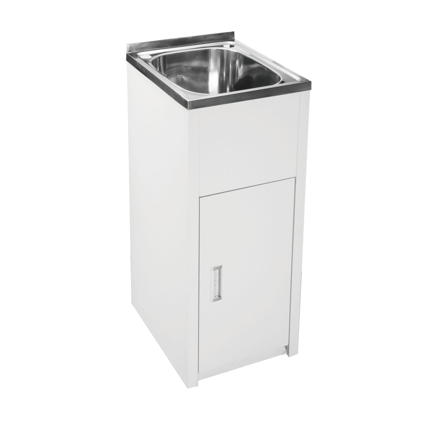 Tulsa Laundry Troughs with Metal Cabinet