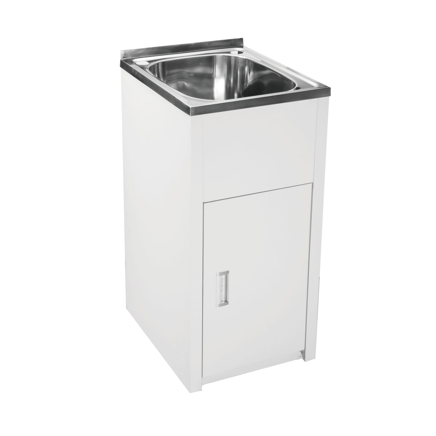 Tulsa Laundry Troughs with Metal Cabinet