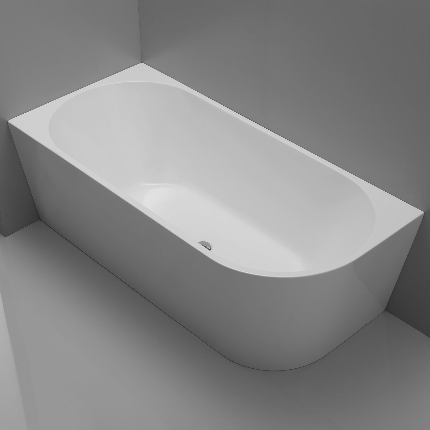 Milan Corner Bathtub - Left or Right Hand Corner - in 3 Sizes (1400,1500,1700mm)