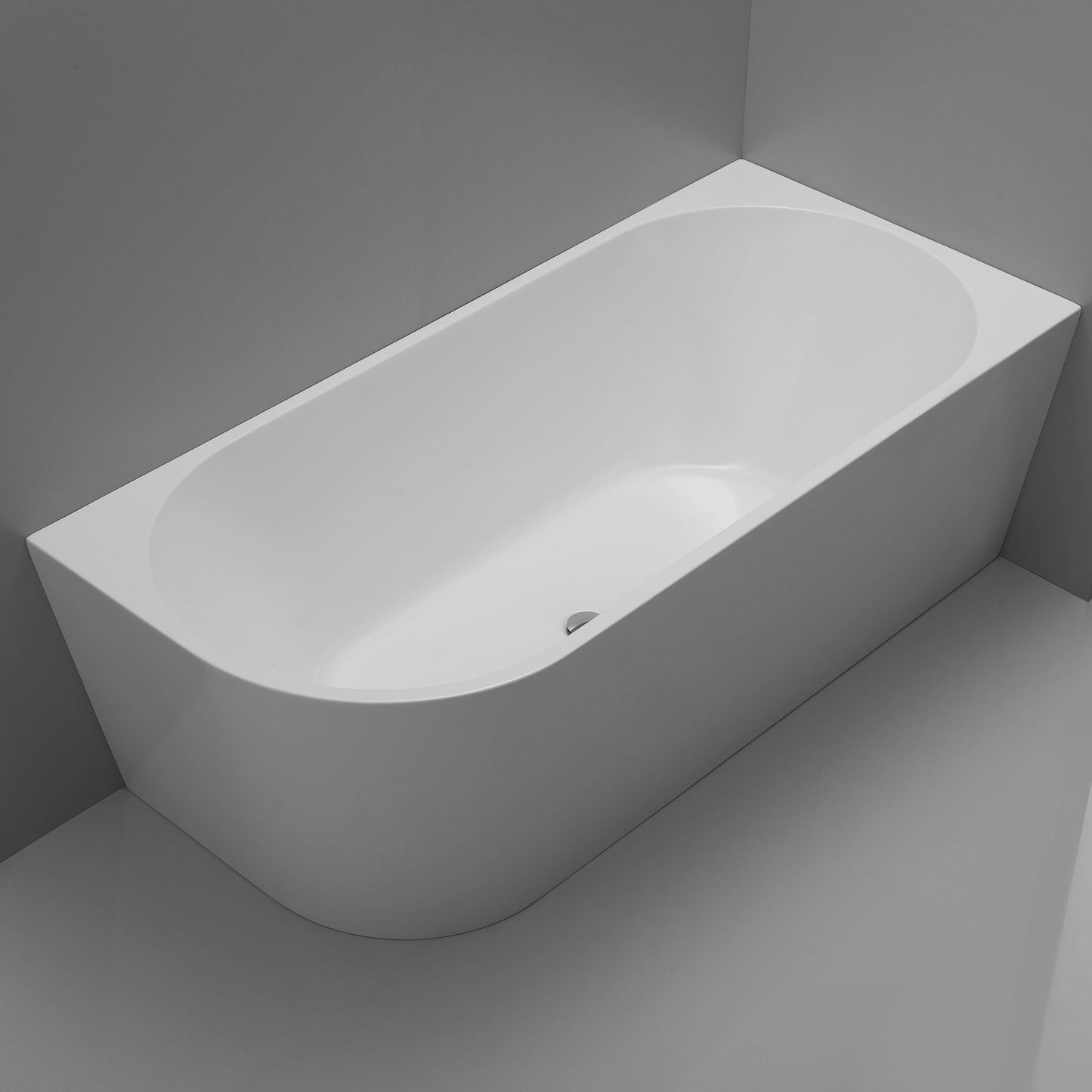 Milan Corner Bathtub - Left or Right Hand Corner - in 3 Sizes (1400,1500,1700mm)