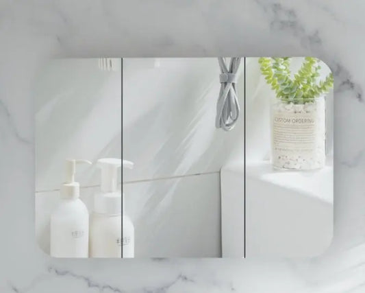 GRAND Shaving Cabinet 1200x800mm - MATTE WHITE Carysil