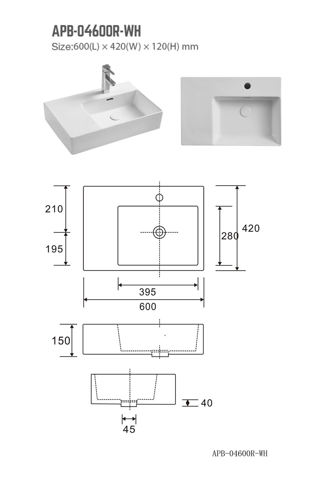 Como Above Counter Basin