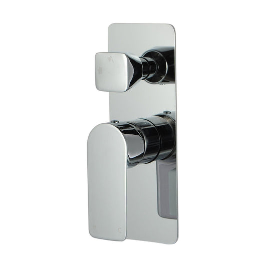 VOG Series Solid Bath/Shower Wall Mixer with Diverter Wall Mounted (In 2 Colours)
