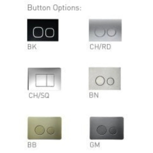 BRAVO-II Toilet Suite + R&T in wall Cistern Package